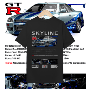 Nome do produto Camiseta Inf (10 a 14) - West Coast Brian Skyline - STT024