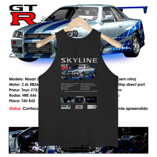 Nome do produto Regata Masculina - West Coast Brian Skyline - STT024