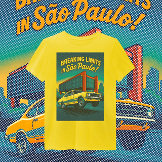 Nome do produto Camiseta Estonada - Breaking Limits in São Paulo - STT006