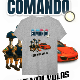 Nome do produto Camiseta Quality - Comando... de Válvulas - STT011