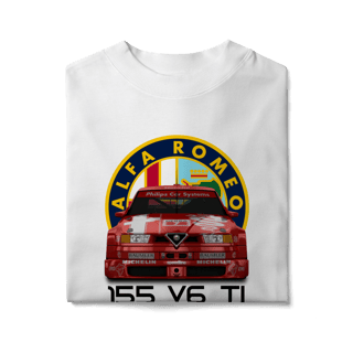 Nome do produto Camiseta Oversized - Alfa Romeo 155 V6 TI DTM - STT022