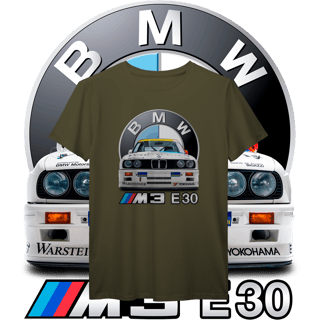 Nome do produto Camiseta Prime - BMW M3 E30 DTM - STT025