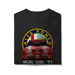 Nome do produto Camiseta Oversized - Alfa Romeo 155 V6 TI DTM - STT022