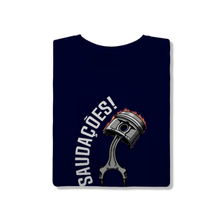 Nome do produto Saudações da Biela - Camiseta Quality - STT002