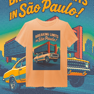 Nome do produto Camiseta Estonada - Breaking Limits in São Paulo - STT006