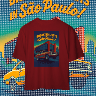 Nome do produto Camiseta Oversized - Breaking Limits in São Paulo - STT006