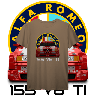 Nome do produto Camiseta Prime - Alfa Romeo 155 V6 TI DTM - STT022