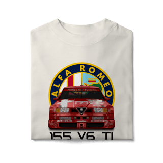 Nome do produto Camiseta Oversized - Alfa Romeo 155 V6 TI DTM - STT022