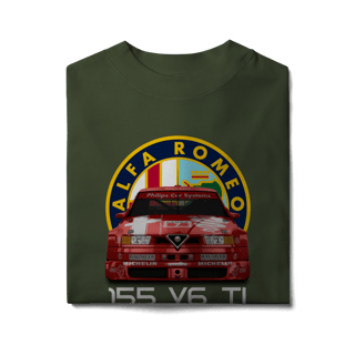 Nome do produto Camiseta Oversized - Alfa Romeo 155 V6 TI DTM - STT022