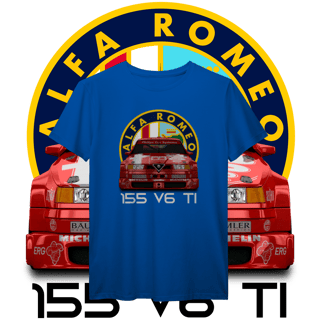 Nome do produto Camiseta Prime - Alfa Romeo 155 V6 TI DTM - STT022