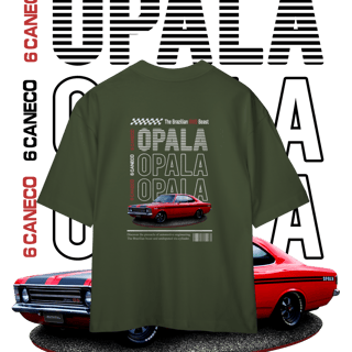 Nome do produto Camiseta Oversized - Opala de Revista - STT003