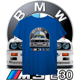 Nome do produto Camiseta Prime - BMW M3 E30 DTM - STT025