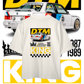Nome do produto Camiseta Oversized - BMW M3 E30 DTM - STT025
