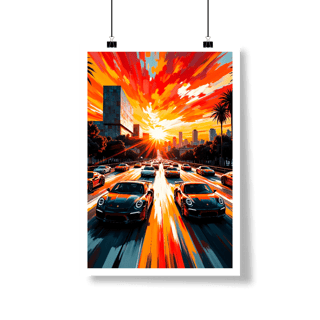 Nome do produto Poster Retrato - Comboio na 23 - STT009