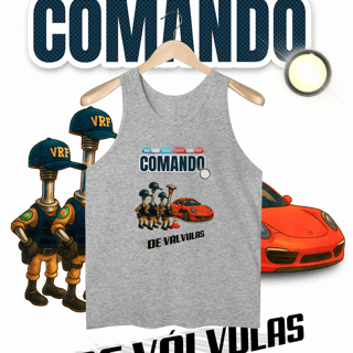 Nome do produto Regata Masculina - Comando... de Válvulas - STT011