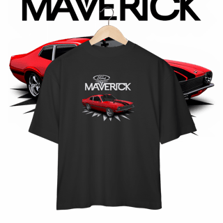 Nome do produto Camiseta Oversized - Maverick de Revista - STT016