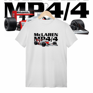 Nome do produto Camiseta Quality - MP4/4 Ayrton Senna - STT012