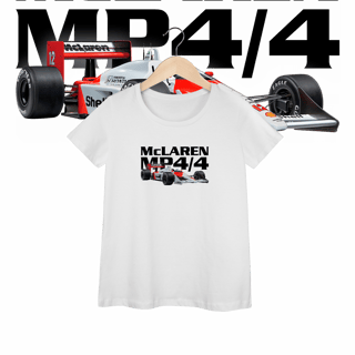 Nome do produto Baby Look Long Prime - MP4/4 Ayrton Senna - STT012