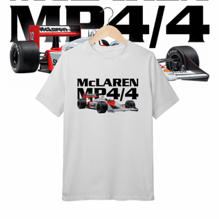 Nome do produto Camiseta Inf (10 a 14) - MP4/4 Ayrton Senna - STT012