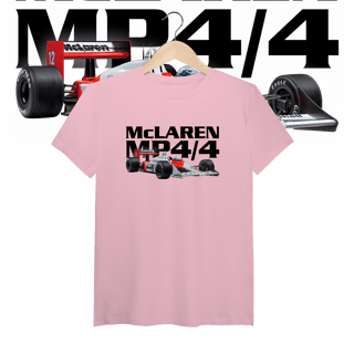 Nome do produto Camiseta Pima - MP4/4 Ayrton Senna - STT012