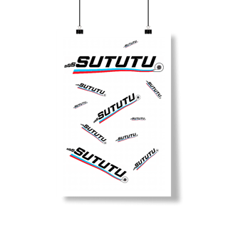 Nome do produto Poster Retrato - Sututu - STT001