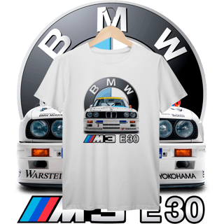 Nome do produto Camiseta Prime - BMW M3 E30 DTM - STT025