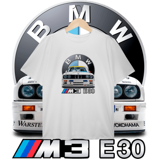 Nome do produto Camiseta Plus Size - BMW M3 E30 DTM - STT025