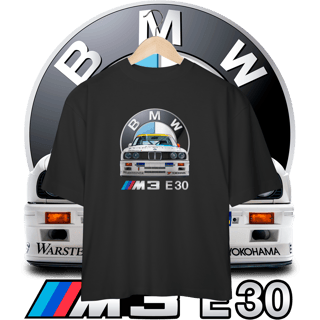Nome do produto Camiseta Oversized - BMW M3 E30 DTM - STT025