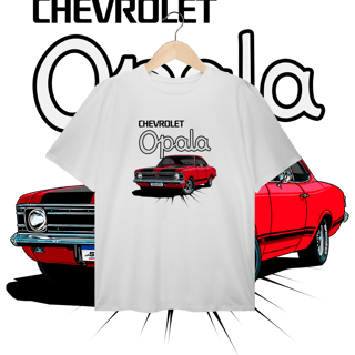 Nome do produto Camiseta Plus Size - Opala de Revista - STT003