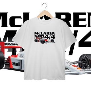 Nome do produto Camiseta Plus Size - MP4/4 Ayrton Senna - STT012