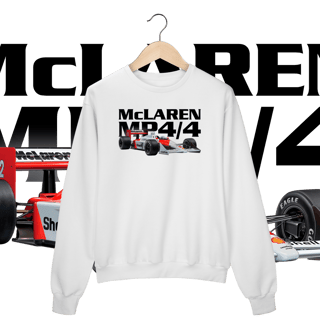 Nome do produto Moletom Blusão Prime - MP4/4 Ayrton Senna - STT012