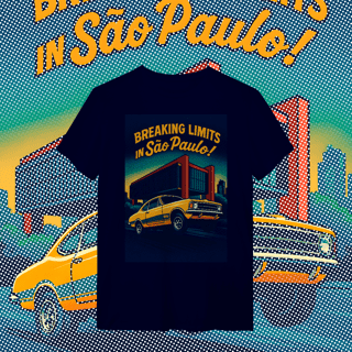 Nome do produto Camiseta Quality - Breaking Limits in São Paulo - STT006