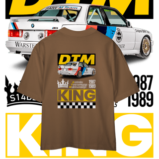Nome do produto Camiseta Oversized - BMW M3 E30 DTM - STT025