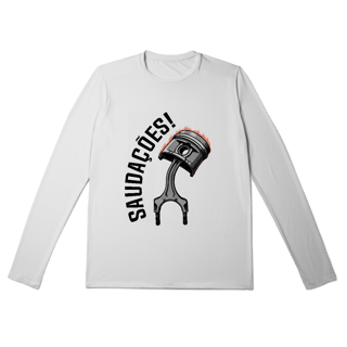 Nome do produto Saudações da Biela - Camisa Manga Longa Sport Dry UV - STT002