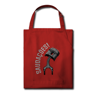 Nome do produto Saudações da Biela - Avental Brim - STT002