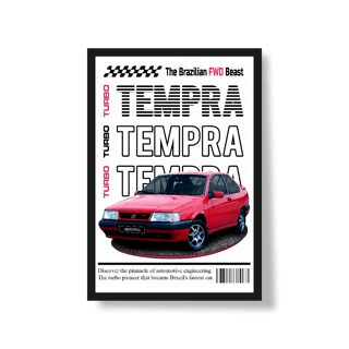 Nome do produto Poster Retrato - Tempra de Revista - STT005