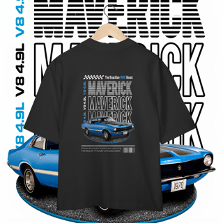 Nome do produto Camiseta Oversized - Maverick de Revista - STT016