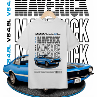 Nome do produto Camiseta Inf (10 a 14) - Maverick de Revista - STT016