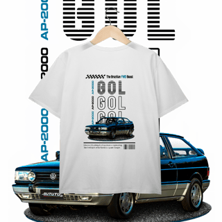 Nome do produto Camiseta Plus Size - Gol de Revista - STT014