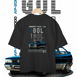 Nome do produto Camiseta Oversized - Gol de Revista - STT014