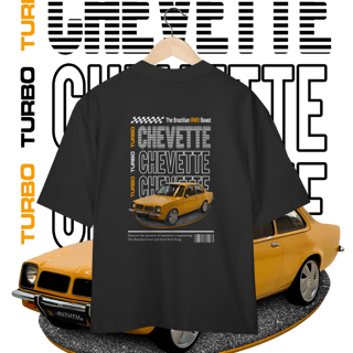 Nome do produto Camiseta Oversized - Chevette de Revista - STT008