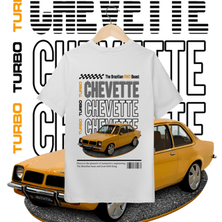 Nome do produto Camiseta Inf (10 a 14) - Chevette de Revista - STT008