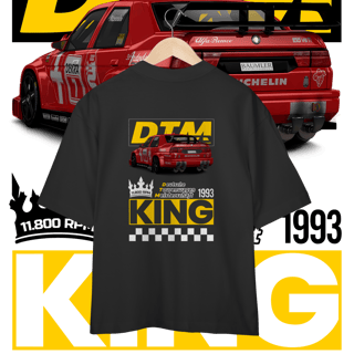 Nome do produto Camiseta Oversized - Alfa Romeo 155 V6 TI DTM - STT022