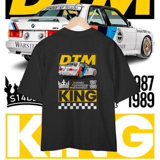 Nome do produto Camiseta Oversized - BMW M3 E30 DTM - STT025