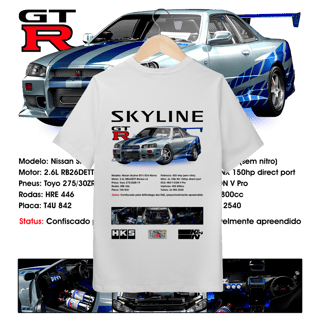 Nome do produto Camiseta Inf (10 a 14) - West Coast Brian Skyline - STT024