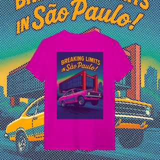 Nome do produto Camiseta Quality - Breaking Limits in São Paulo - STT006