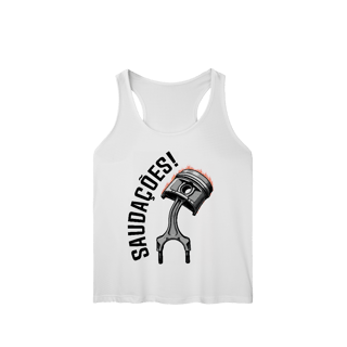 Nome do produto Saudações da Biela - Regata Fem Sport Dry UV - STT002