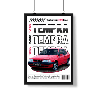 Nome do produto Poster Retrato - Tempra de Revista - STT005
