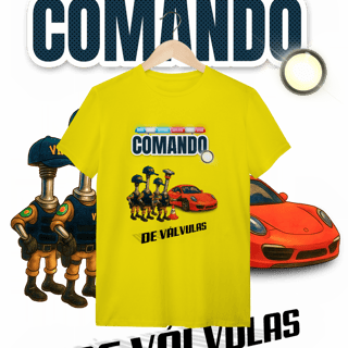 Nome do produto Camiseta Quality - Comando... de Válvulas - STT011