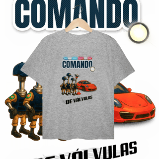 Nome do produto Camiseta Plus Size - Comando... de Válvulas - STT011